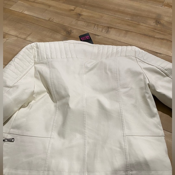 Womens pleather jacket - Picture 3 of 4